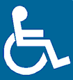 Icon für den barrierefreien Zugang